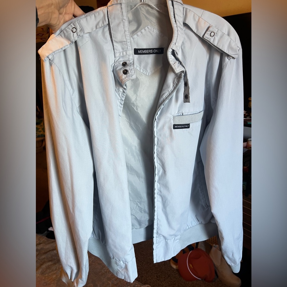 Vintage Men’s “Members Only” jacket size Large.